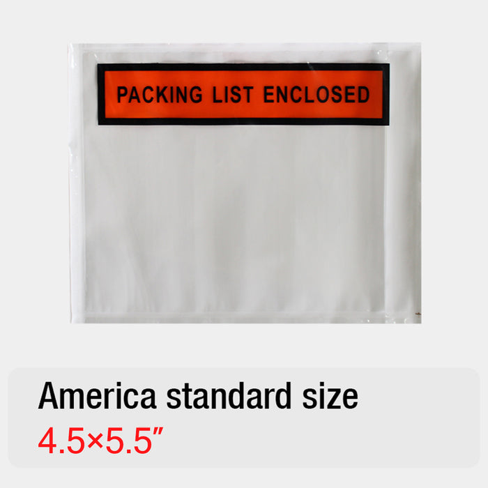 Packing List Envelopes (USA version)